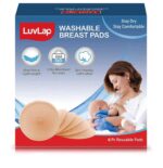 قطن منع تسرب الحليب القابل للغسيل ٦ عبوة - لوف لاب